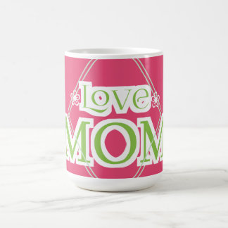 Kärlek mamma gåvor kaffemugg