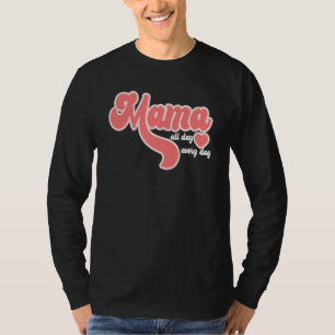 Kärlek Mamma Mamma Life Funny Mamma Mor S-dagen T Shirt