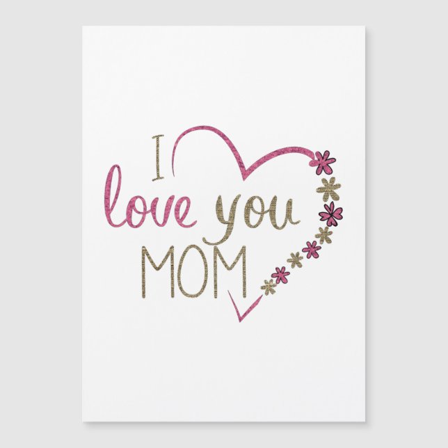 Kärlek Mamma Mors dag Heart (Framsida)