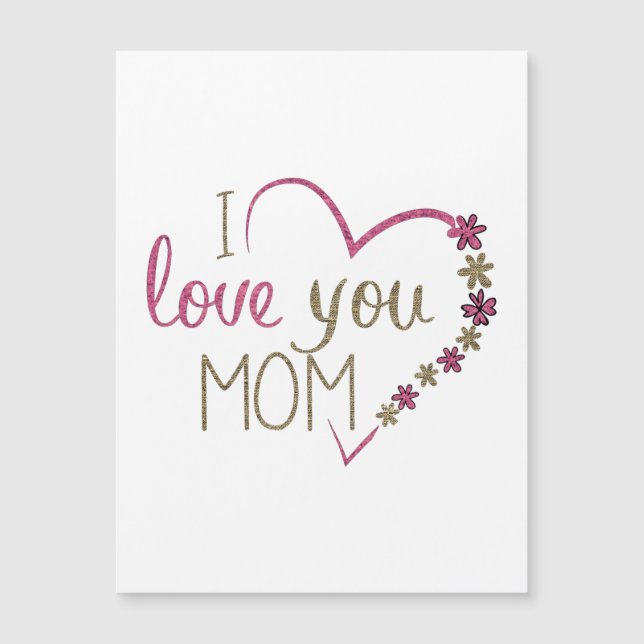Kärlek Mamma Mors dag Heart (Framsida)