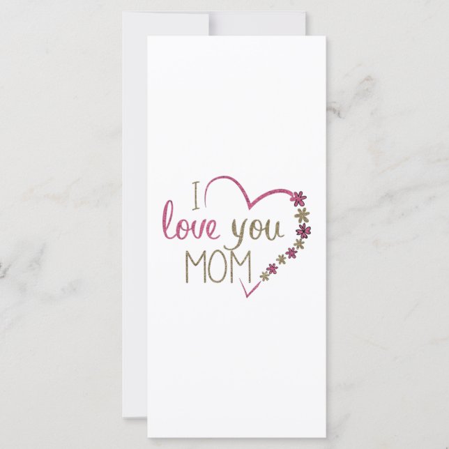 Kärlek Mamma Mors dag Heart (Framsida)