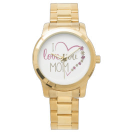 Kärlek Mamma Mors dag Heart Armbandsur