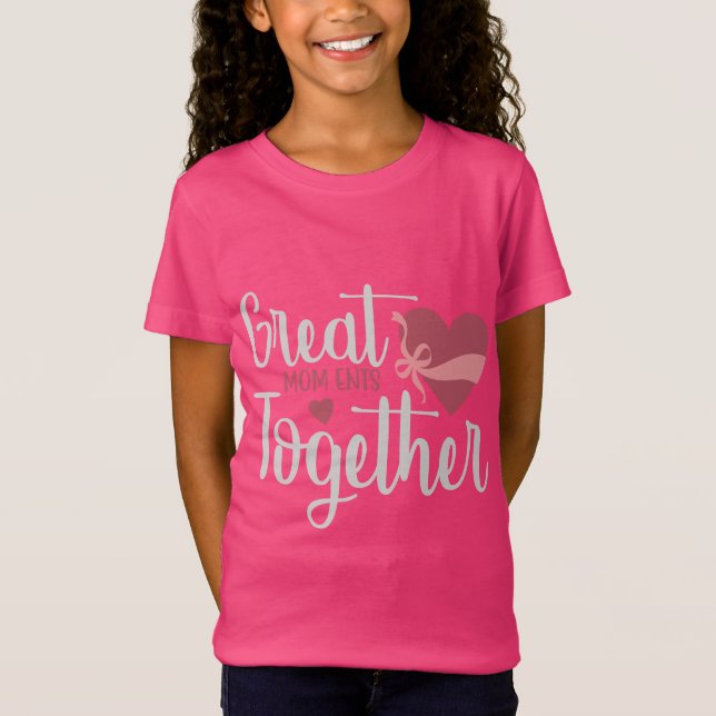 kärlek mamma t shirt (Framsida)