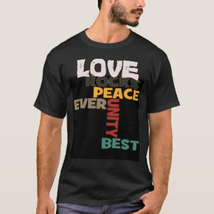 Kärlek Manar överst T Shirt