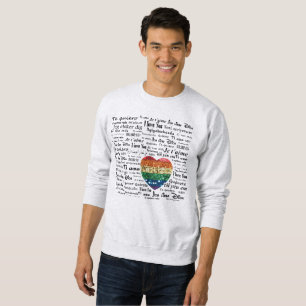 Kärlek manar-tröjan sweatshirt