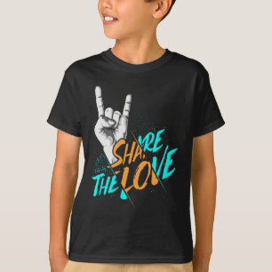  Kärlek Manar Women Kids Boys Girls ASL Gift T Shirt