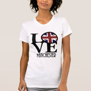 KÄRLEK Manchester England T Shirt