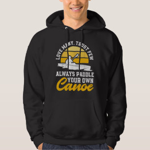 Kärlek många litar på att få alltid lägger beslag hoodie