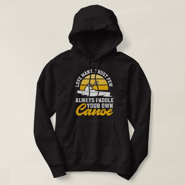 Kärlek många litar på att få alltid lägger beslag  hoodie (Design framsida)