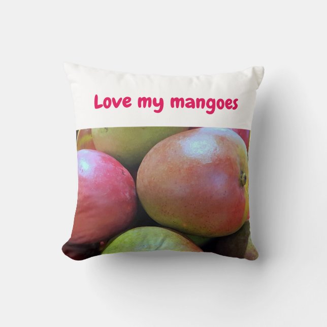 Kärlek mangos Dekorativ kudde (Framsida)