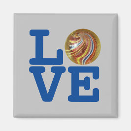 KÄRLEK Marbles Magnet