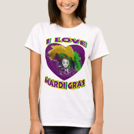 Kärlek Mardi Gras Tröja