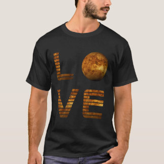 Kärlek Mars Planet Space Exploration Astronomy Sci T Shirt