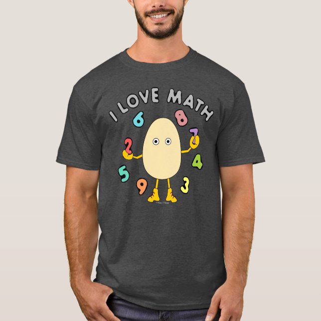 Kärlek Math T-Shirt (Framsida)