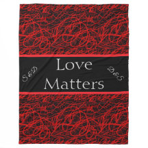 Kärlek Matters Red and Black