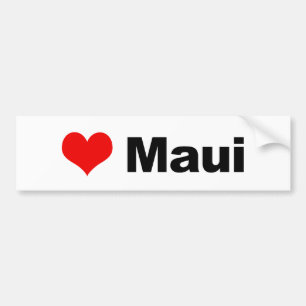 Kärlek Maui Bildekal