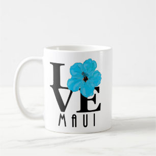 KÄRLEK Maui Blue Hibiscus 11oz Kaffemugg