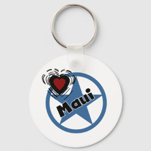 Kärlek Maui Nyckelring