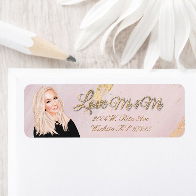 Kärlek Me 4 Me-returetiketter Returadress Etikett (Insitu)