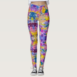 Kärlek Me Abstrakt Leggings