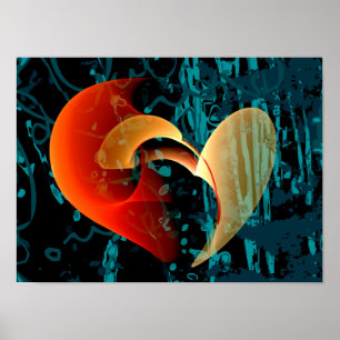 Kärlek Me Brago-Mitchell Bra Fractal Art Poster
