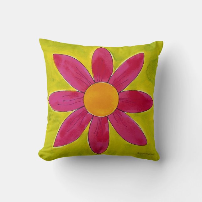Kärlek Me Daisy - Pillow Kudde (Framsida)