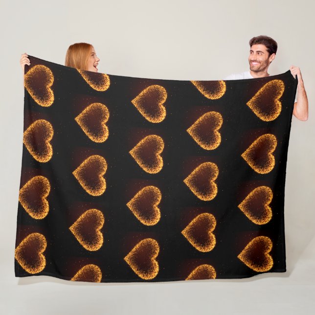 Kärlek me Darling Fleecefilt (På plats)