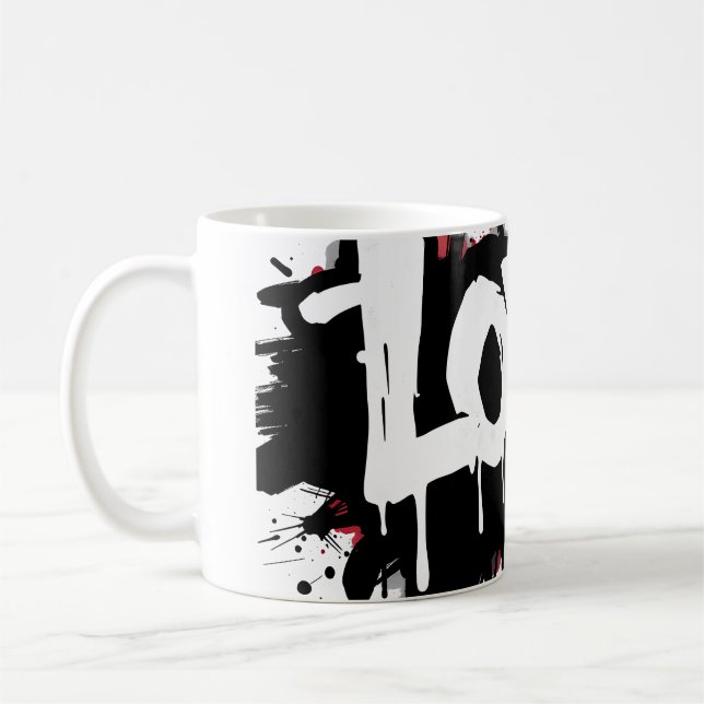 kärlek me kaffemugg (Vänster)