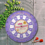 "Kärlek Me, Kärlek Me Not" Fortune Telling Dartboa Darttavla<br><div class="desc">Ignorera en gnista av romantik och roligt med vår Dartboard Plus Kärlek Fortune Teller. Detta vackert utarbetade spel är inte bara en ritbräda av standardmodell, utan också en vismisk kärlek-lycksökare, kompletterad med avsnitten "KÄRLEK ME" och "KÄRLEK ME NOT". Det är den perfekt som är storlek för att hänga i ditt...</div>