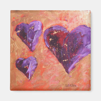 Kärlek Me Tre gånger magnet