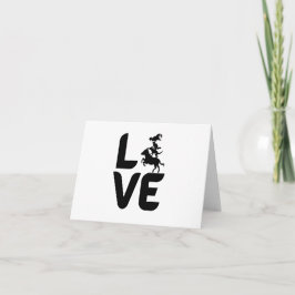 Kärlek med djur som O, Horse, Hund, Katt, BLANK Kort
