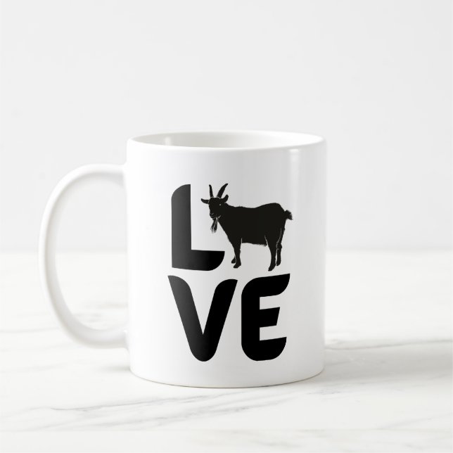 Kärlek med Goat som O Kaffemugg (Vänster)
