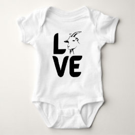 Kärlek med Goat som O T Shirt