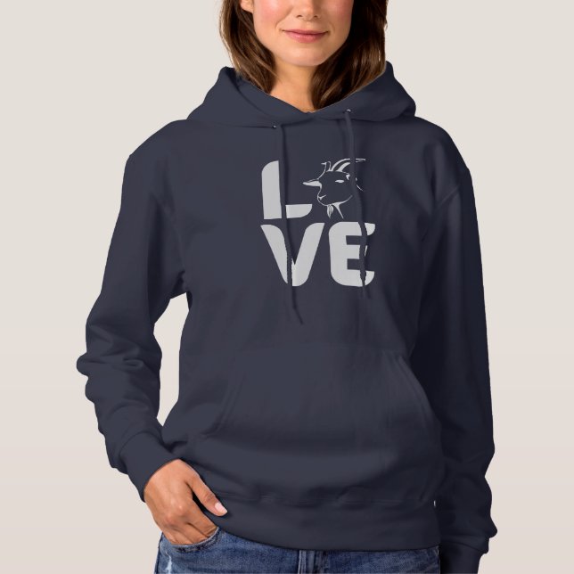 Kärlek med Goat som O T Shirt (Framsida)