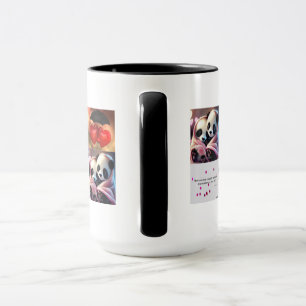 Kärlek med Panda Mugg