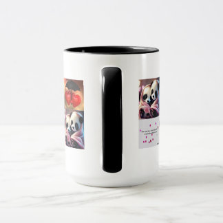 Kärlek med Panda Mugg