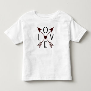 Kärlek med pilar Barn T Shirt