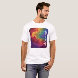 Kärlek med Pride Digital Print Print T Shirt