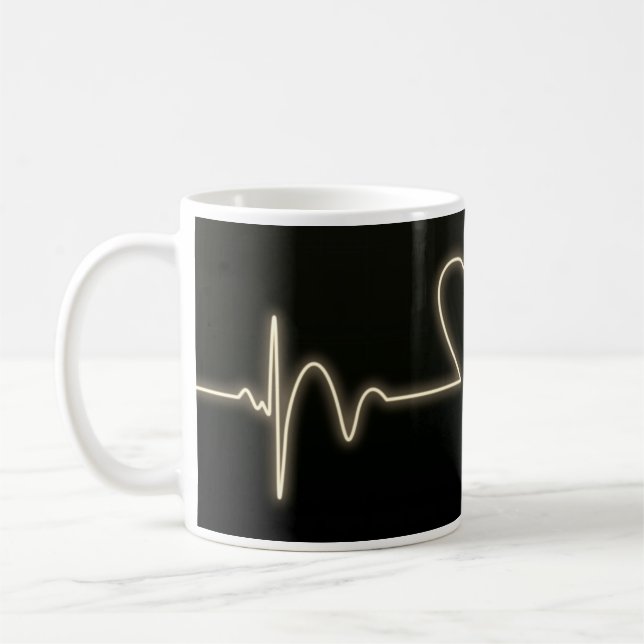 Kärlek medicin kaffemugg (Vänster)