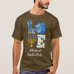 Kärlek MEDICINSK ASSISTANT Hanukkah Jewish Chanuka T Shirt<br><div class="desc">Kärlek MEDICINSK ASSISTANT Hanukkah Jewish Chanukah Hanukkkah .</div>
