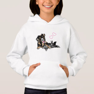 kärlek mellan katter och hundar t shirt