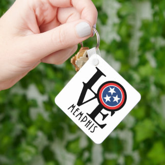 KÄRLEK Memphis Tennessee Nyckelring