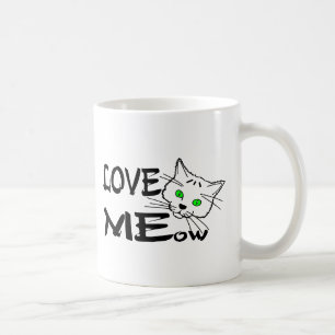 Kärlek MEow Kaffemugg