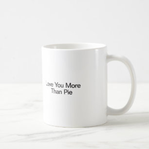 Kärlek mer än Paj Kaffemugg