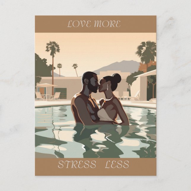 KÄRLEK MER DESIGN #1 VYKORT (Framsida)