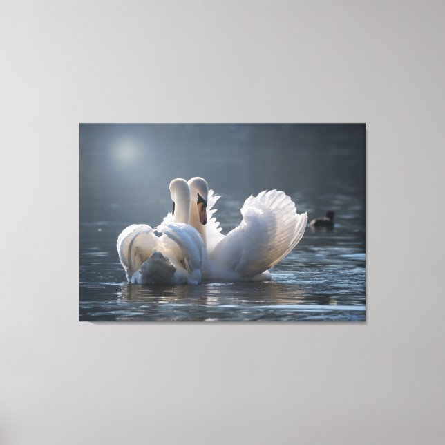 Kärlek metall art Online Canvastryck (Framsida)