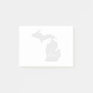 Kärlek Michigan Post-it Block