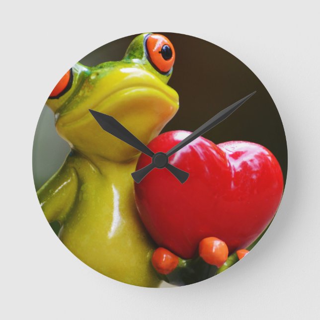 Kärlek mig...Jag är Lonley Rund Klocka (Framsida)