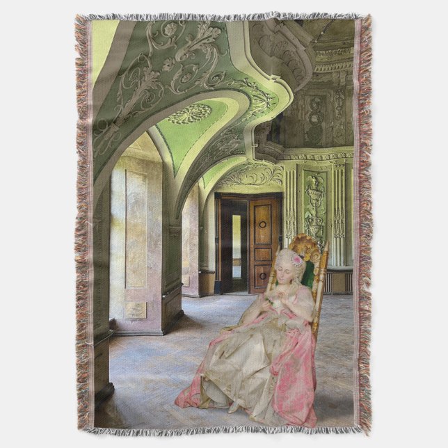 Kärlek mig, Kärlek mig inte kasta vristen Filt (Framsidan Vertikal)