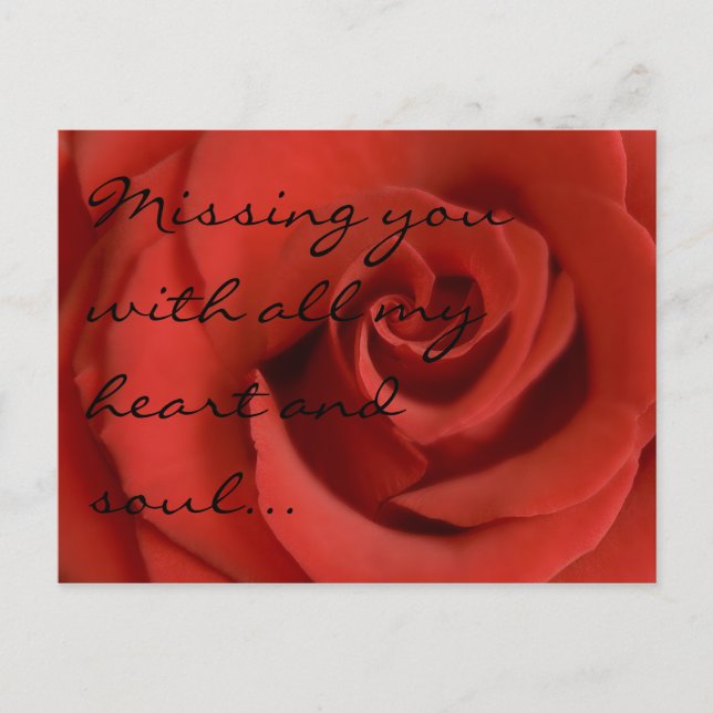Kärlek mig med ro vykort (Framsida)